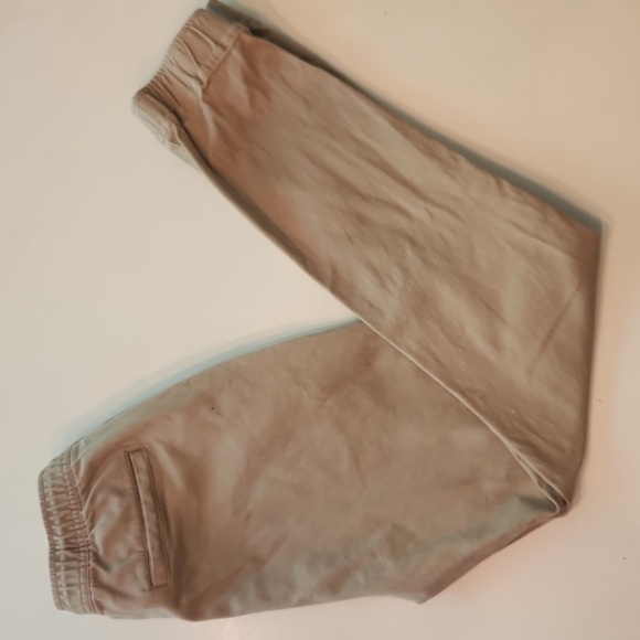 Nautica School Uniform Khaki Tan Elastic Waist Pants 14 16 Large - Picture 1 of 6